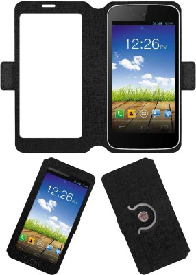 ACM Flip Cover for Micromax Canvas A1 Android One(Black, Cases with Holder, Pack of: 1)