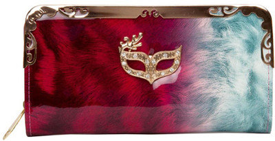 Aliado Casual Red Clutch