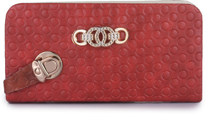 

Saifis Formal Red Clutch