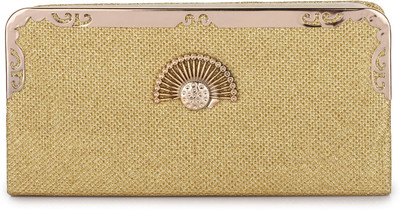 

Saifis Party Gold Clutch