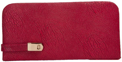 

Aliado Casual Red Clutch