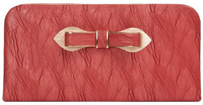 

Aliado Casual Red Clutch
