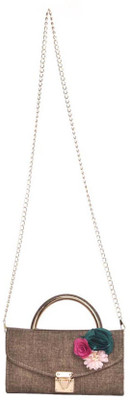 

Aliado Casual Grey Clutch