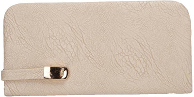 

Aliado Casual Silver Clutch