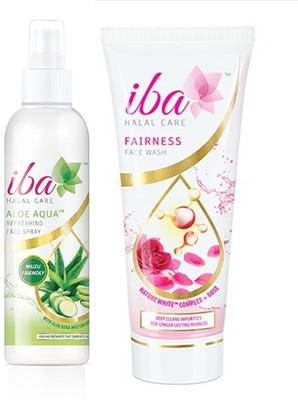 

iba halal face wash & face spray combo(Set of 2)