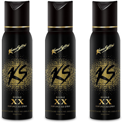

KamaSutra XX Perfume Body Spray 120ML Each (Pack of 3) Perfume Body Spray - For Men(360 ml, Pack of 3)