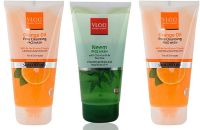 

VLCC Original Neem Chamomile and Tea Tree, Orange Oil, Orange Oil FaceWash Face Wash(3 ml)