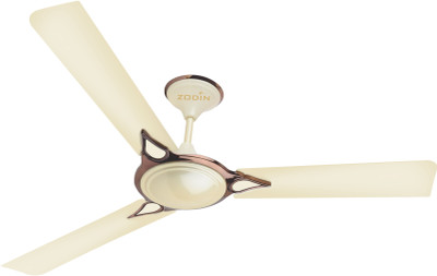 

Zodin Aviator Copper Ivory 3 Blade Ceiling Fan(Ivory, Pack of 1)