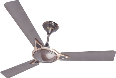 

Zodin Aviator Camel Chocolate 3 Blade Ceiling Fan(Brown, Pack of 1)