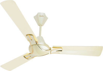 Zodin Matrix Pearl Ivory 3 Blade Ceiling Fan(Ivory, Pack of 1)