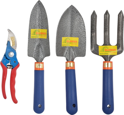 

Globus Alloy Pruner 8 inch (4 Pcs Set) Home Garden Tool Kit(4 Tools)