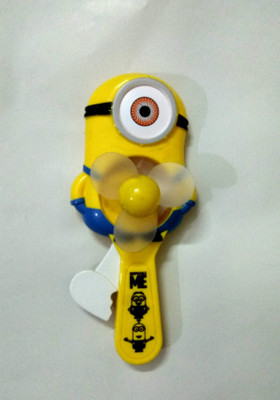 JAIVID Printed Yellow Hand Fan(Pack of 1)