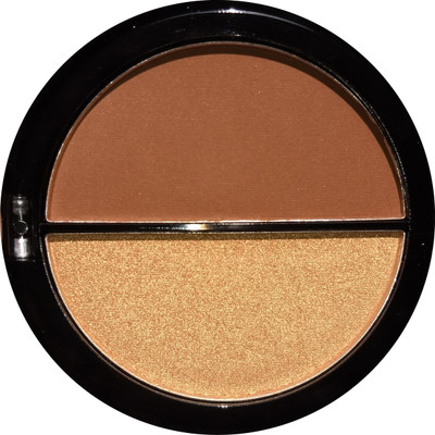 

Flikerway Professional Makeup 2 in 1 Compact (Highlighter & Contouring) Highlighter(02)