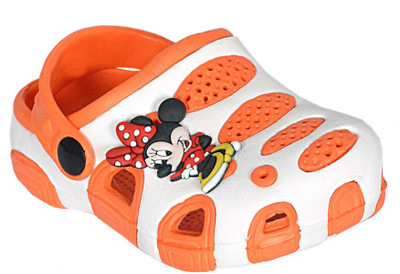 

Leon Boys & Girls Slip-on Clogs(Orange