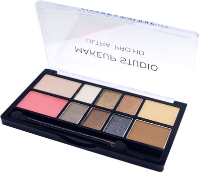 

One Personal Care Make Up Studio Ultra PRO HD-HF 541 (6 Shimmer Eye Shadows, 1 Velvety Blush, 1 Face Highlighter, 1 Cheek Contour & 1 Glow Compact)