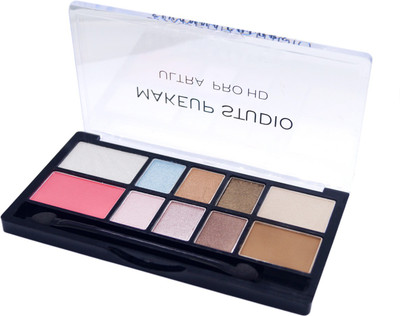 

One Personal Care Make Up Studio Ultra PRO HD-HF 541 (6 Matte Eye Shadows, 1 Velvety Blush, 1 Face Highlighter, 1 Cheek Contour & 1 Glow Compact)