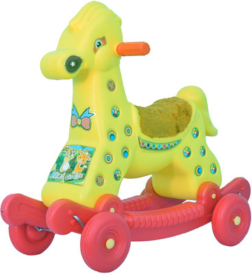 

Ridendslide Zirraffe rider toy for kids(Yellow)