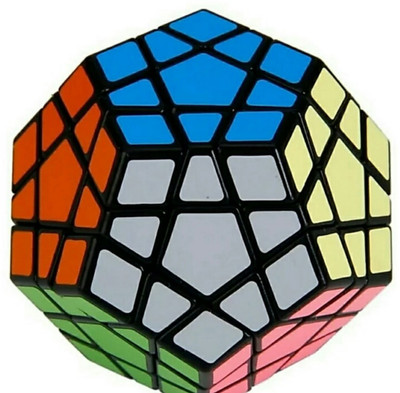 

GRYPTON 12-Axis 3-Layer Shengshou Megaminx Pentagon Magic Puzzle Cube Black(3 Pieces)
