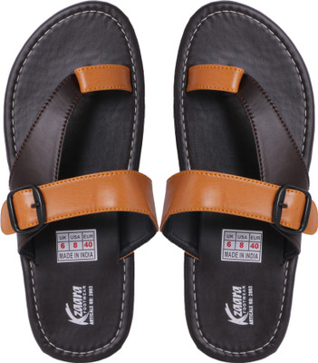 

Kzaara Men Brown Flats