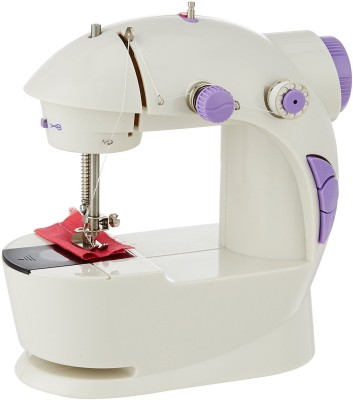 

Inditradition 4 In 1 compact Mini Sewing Machine with foot pedal bobbin and adapter Electric Sewing Machine( Built-in Stitches 100)