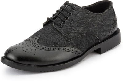 

StepsKart Lace Up For Men(Black