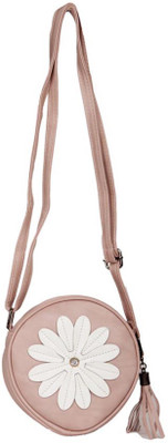 

Aliado Women Casual Orange Leatherette Sling Bag
