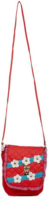

Aliado Women Casual Red Cotton Sling Bag
