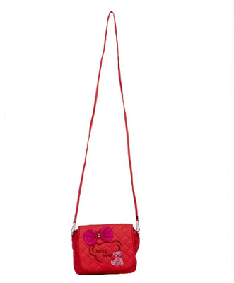 

Aliado Women Casual Red Cotton Sling Bag