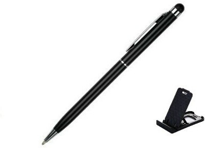 

Freya PORTABLE MOBILE STAND HOLDER WITH 2 In 1 Ball Pen For Touch Screen Mobile Phones And Tablets All Ipads ,Smart Phones Stylus(Multicolor)