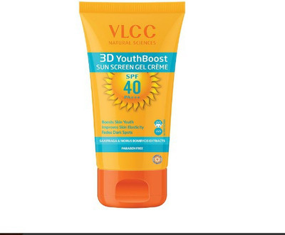 

VLCC 3d youthboost sunscreen gel creme spf40 50g - SPF spf40 PA+++(50 g)