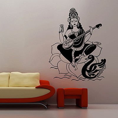 Xskin 40 cm Hindu Religious , Wall Sticker Easy to Apply and Remove Self Adhesive Sticker(Pack of 1)