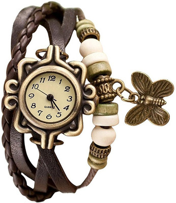 

PRIMESHOP new stylish yellow dail dori watch for women and girls fast selling product Watch - For Women