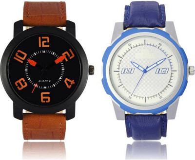 

piu collection VL-20_41 Stylish Attractive White & black Dail Super Hot Pack Combo Watch - For Men