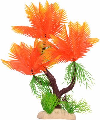 

Liger India Aquarium/ Fish Tank Decorative Artificial Plant Laterite Planted Substrate(Orange)