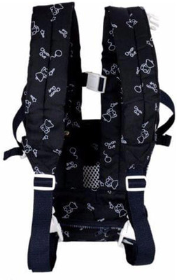 

Mummamia The Teddy Printed Cotton Mesh Ergonomic Baby & Child Carrier 6 in 1(0-18 Months), (2.5 Kg - 15 Kgs) Baby Carrier(Black, Front Carry facing in)