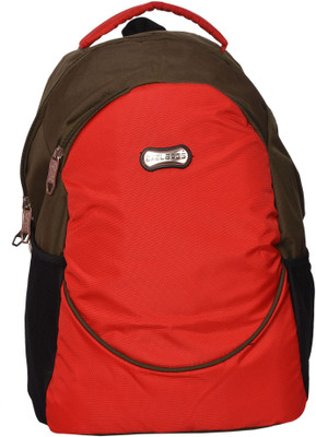 

EXEL Trendster & Unique 25 L Laptop Backpack(Red, Brown), Red1