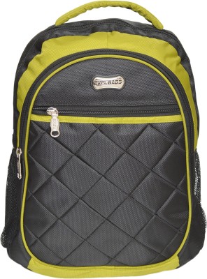 

Exel Trendster & Swanky 25 L Backpack(Black, Green), Black4