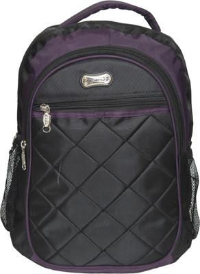 

Exel Bags Daisy055 30 L Laptop Backpack(Black, Purple)