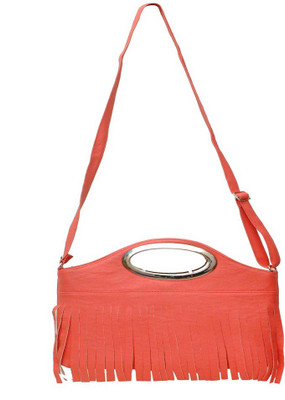 

Close2 Deal Girls Casual Red PU Sling Bag