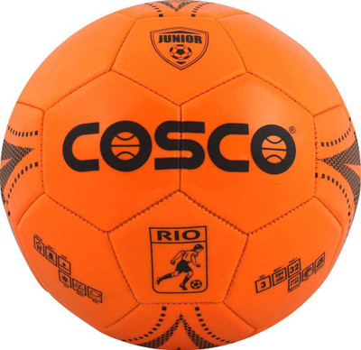 

Cosco RIO Football - Size: (Pack of 1, Yellow, Black, Multicolor