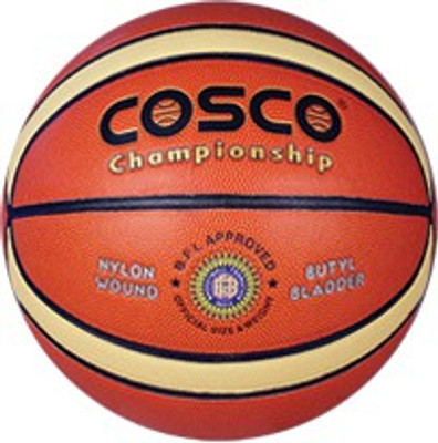 

Cosco CHAMPIONSHIP Basketball - Size: (Pack of 1, Multicolor, Orange