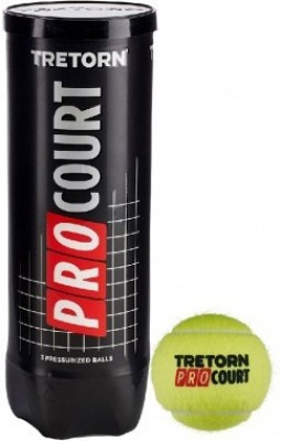 

Cosco TRETORN PRO COURT Tennis Ball(Pack of 3, Yellow)