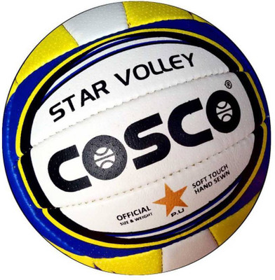 

Cosco STAR VOLLEY Volleyball - Size: (Pack of 1, Multicolor