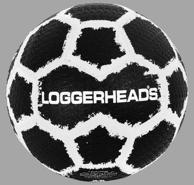 

Loggerheads Street X (White) Football - Size: (Pack of 1, Black, Black;white