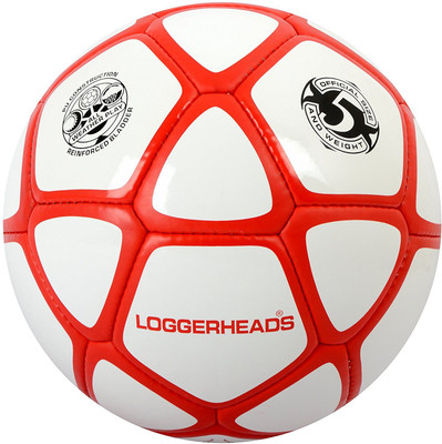 

Loggerheads Mc-Coys (Red) Football - Size: (Pack of 1, White, White;red