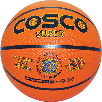 

Cosco Super Basketball - Size: 5(Pack of 1, Multicolor)