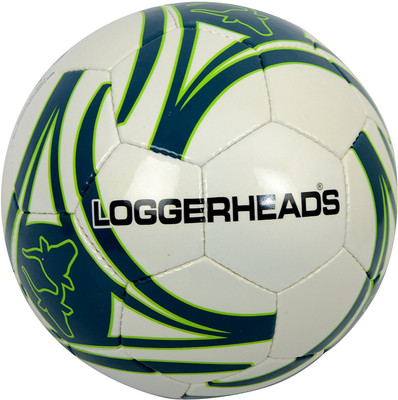 

Loggerheads Hybrid Silica (Green) Football - Size: (Pack of 1, White, White;green
