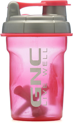 

GNC Pro Performance Shaker Mini, Pink 0.5 ml Shaker(Pack of 1, Pink)