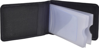 

HIDECART 20 Card Holder(Set of 01, Black)
