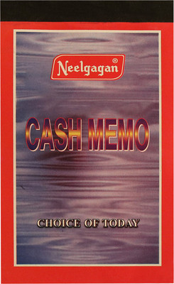 

NEELGAGAN CASH MEMO Traditional Cash Register Paper(16.5 cm x 10 cm)